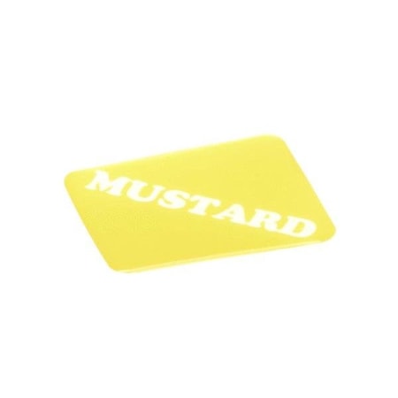 Wunder-Bar MUSTARD LABEL 19-420-0003